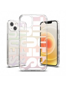 Ringke Fusion Design PC-fodral med TPU Bumper för iPhone 13 mini transparent (FD538E89)
