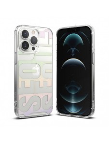 Ringke Fusion Design PC-fodral med TPU Bumper för iPhone 13 Pro transparent (FD548E89)