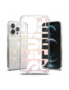 Ringke Fusion Design PC-fodral med TPU Bumper för iPhone 13 Pro transparent (FD548E89)