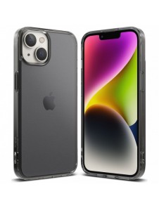 Ringke Fusion Matte fodral iPhone 14 Plus skal med en gelram grå