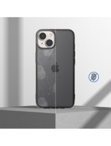Ringke Fusion Matte fodral iPhone 14 Plus skal med en gelram grå