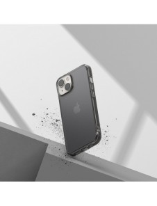 Ringke Fusion Matte fodral iPhone 14 Plus skal med en gelram grå