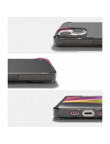Ringke Fusion Matte fodral iPhone 14 Plus skal med en gelram grå