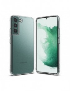 Ringke Fusion Matte PC-fodral med TPU-gelram för Samsung Galaxy S22 + (S22 Plus) genomskinlig