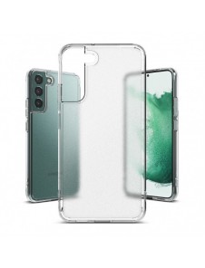 Ringke Fusion Matte PC-fodral med TPU-gelram för Samsung Galaxy S22 + (S22 Plus) genomskinlig