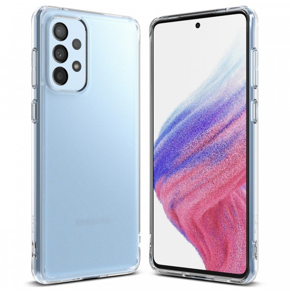 Ringke Fusion Matte tpu-fodral med en genomskinlig Samsung Galaxy A73 gelram