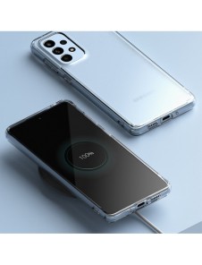 Ringke Fusion Matte tpu-fodral med en genomskinlig Samsung Galaxy A73 gelram