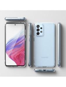 Ringke Fusion Matte tpu-fodral med en genomskinlig Samsung Galaxy A73 gelram