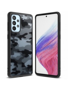 Ringke Fusion Matte tpu fodral med ram för Samsung Galaxy A73 svart