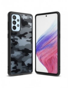 Ringke Fusion Matte tpu fodral med ram för Samsung Galaxy A73 svart