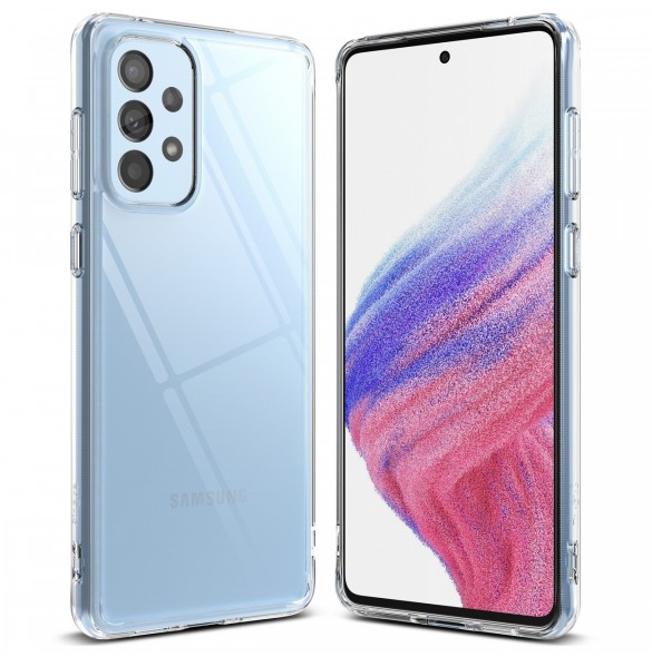 Ringke Fusion tpu fodral med ram för Samsung galaxy a73 transparent