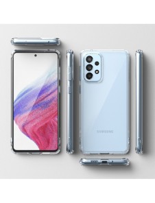 Ringke Fusion tpu fodral med ram för Samsung galaxy a73 transparent