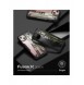 Ringke Fusion X Design hållbart PC-fodral med TPU Bumper för iPhone 13 svart (Biljettband) (FXD545E43)