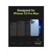 Ringke Fusion X Design hållbart PC-fodral med TPU Bumper för iPhone 13 Pro Max svart (Biljettband) (FXD555E43)
