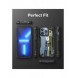 Ringke Fusion X Design hållbart PC-fodral med TPU Bumper för iPhone 13 Pro Max svart (Biljettband) (FXD555E43)