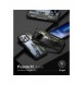 Ringke Fusion X Design hållbart PC-fodral med TPU Bumper för iPhone 13 Pro Max svart (Biljettband) (FXD555E43)