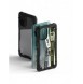 Ringke Fusion X Design hållbart PC-fodral med TPU Bumper för Xiaomi Redmi Note 10 / Redmi Note 10S svart (Biljettband) (XDXI0