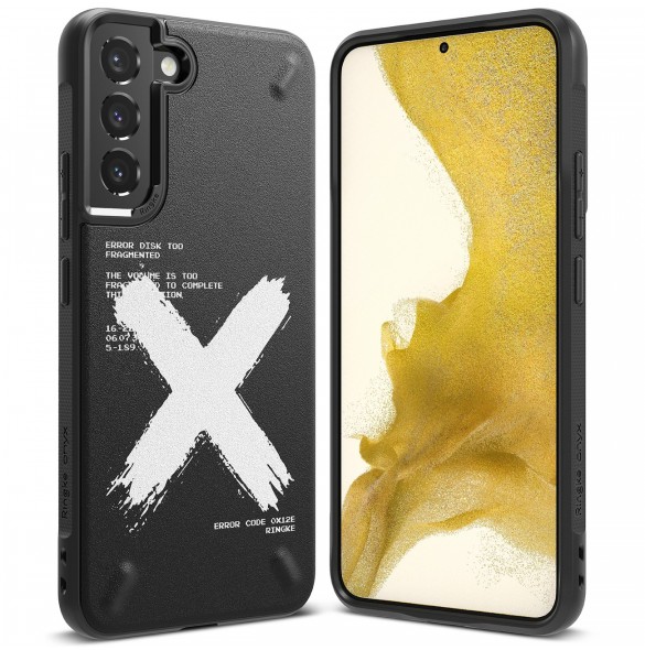 Ringke Onyx Design Slitstarkt skal för Samsung Galaxy S22 + (S22 Plus) svart (X) ()