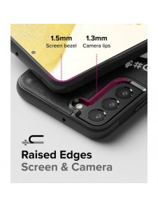 Ringke Onyx Design Slitstarkt skal för Samsung Galaxy S22 + (S22 Plus) svart (X) ()