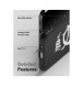 Ringke Onyx Design Slitstarkt skal för Samsung Galaxy S22 + (S22 Plus) svart (X) ()