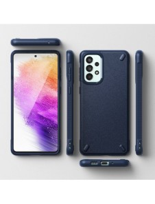 Ringke Onyx slitstarkt skal till Samsung Galaxy A73 marinblå