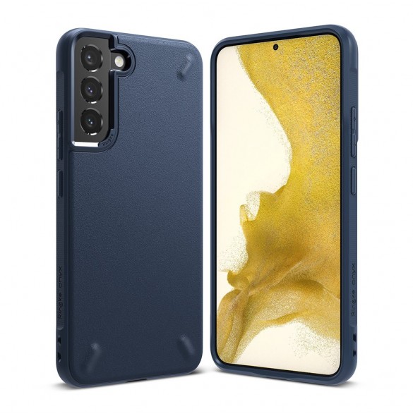 Ringke Onyx Hållbart skal till Samsung Galaxy S22 + (S22 Plus) marinblå