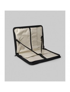 Ringke Smart Zip Pouch universalfodral för bärbar dator, surfplatta (upp till 13 tum) ståväska för väska, svart