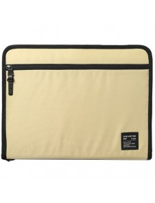 Ringke Smart Zip Pouch universalfodral för bärbar dator, surfplatta (upp till 13 tum), stativ, väska, organisatör, beige