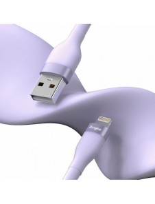 Ringke USB-A kabel - Lightning 480Mb/s 12W 2m lila (CB09970RS)