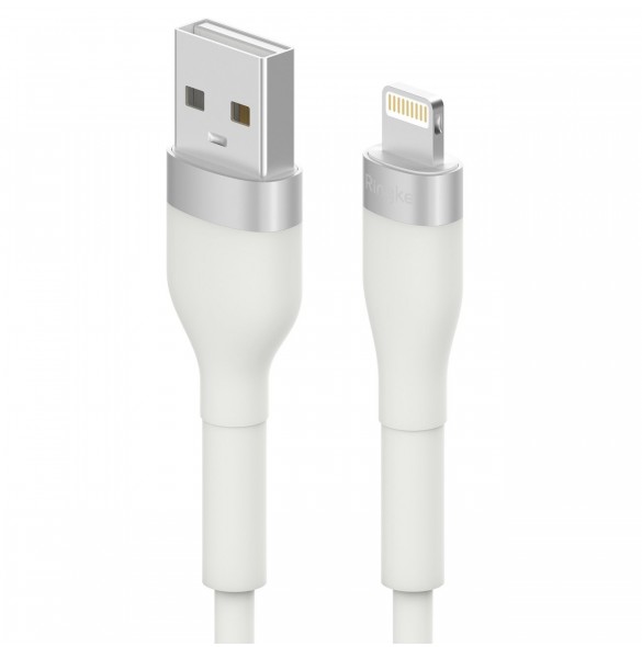 Ringke USB-A kabel - Lightning 480Mb/s 12W 2m vit (CB09994RS)