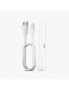 Ringke USB-A kabel - Lightning 480Mb/s 12W 2m vit (CB09994RS)