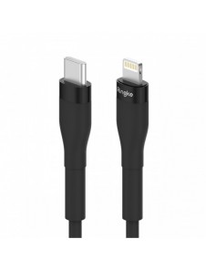 Ringke USB-C kabel - Lightning 480Mb/s 20W 1,2m svart (CB60112RS)