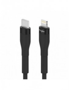 Ringke USB-C kabel - Lightning 480Mb/s 20W 1,2m svart (CB60112RS)