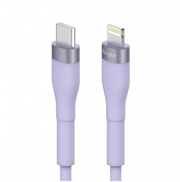 Ringke USB-C-kabel - Lightning 480Mb/s 20W 1,2m lila (CB60105RS)