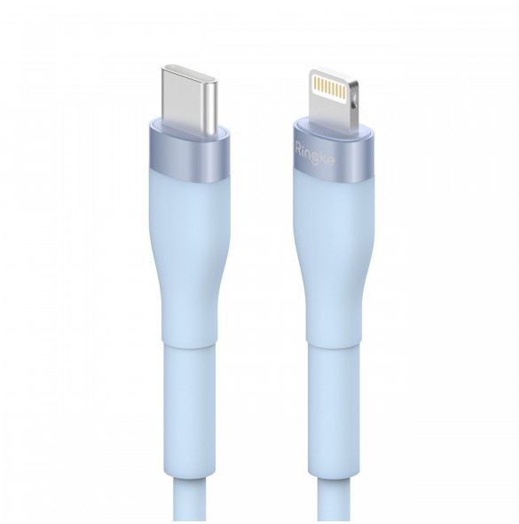 Ringke USB-C kabel - Lightning 480Mb/s 20W 2m blå (CB60136RS)