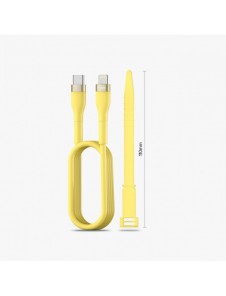 Ringke USB-C kabel - Lightning 480Mb/s 20W 2m gul (CB60150RS)