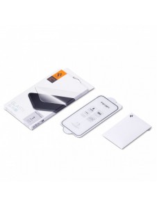 Svart ram härdat glas för iPhone 14 Pro Spigen Glass FC