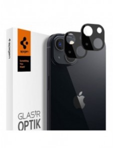 CAMERA COVER Spigen OPTIK.TR CAMERA PROTECTOR 2-PACK IPHONE 13 MINI / 13 SVART
