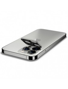 CAMERA COVER Spigen OPTIK.TR CAMERA PROTECTOR 2-PACK IPHONE 13 PRO / 13 PRO MAX SILVER