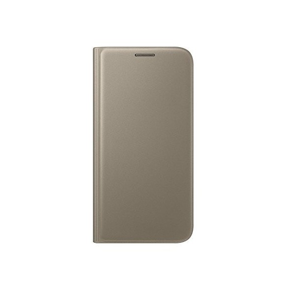 Samsung Galaxy S7 Guld Flip Wallet Cover / Case - EF-WG930PFEGWW