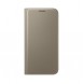 Samsung Galaxy S7 Guld Flip Wallet Cover / Case - EF-WG930PFEGWW