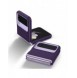 CASEOLOGY NANO POP GALAXY MED FLIP 4 LJUSVIOLET