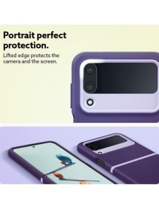 CASEOLOGY NANO POP GALAXY MED FLIP 4 LJUSVIOLET