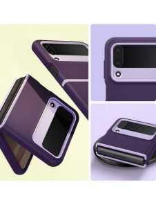 CASEOLOGY NANO POP GALAXY MED FLIP 4 LJUSVIOLET