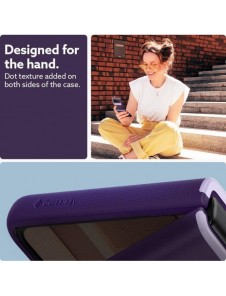 CASEOLOGY NANO POP GALAXY MED FLIP 4 LJUSVIOLET