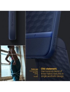 CASEOLOGY PARALLAX MAG MAGSAFE IPHONE 14 PRO MAX MIDNATT BLÅ