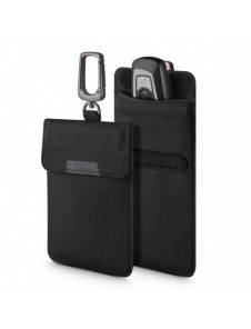 FARADAY CAGE Spigen POUCH NYCKELFRI RFID SIGNAL BLOCKER SVART