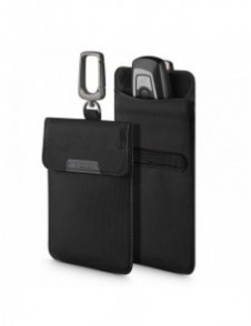 FARADAY CAGE Spigen POUCH NYCKELFRI RFID SIGNAL BLOCKER SVART