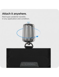 FARADAY CAGE Spigen POUCH NYCKELFRI RFID SIGNAL BLOCKER SVART