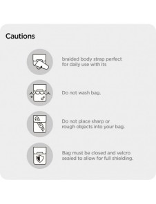 FARADAY CAGE Spigen POUCH NYCKELFRI RFID SIGNAL BLOCKER SVART